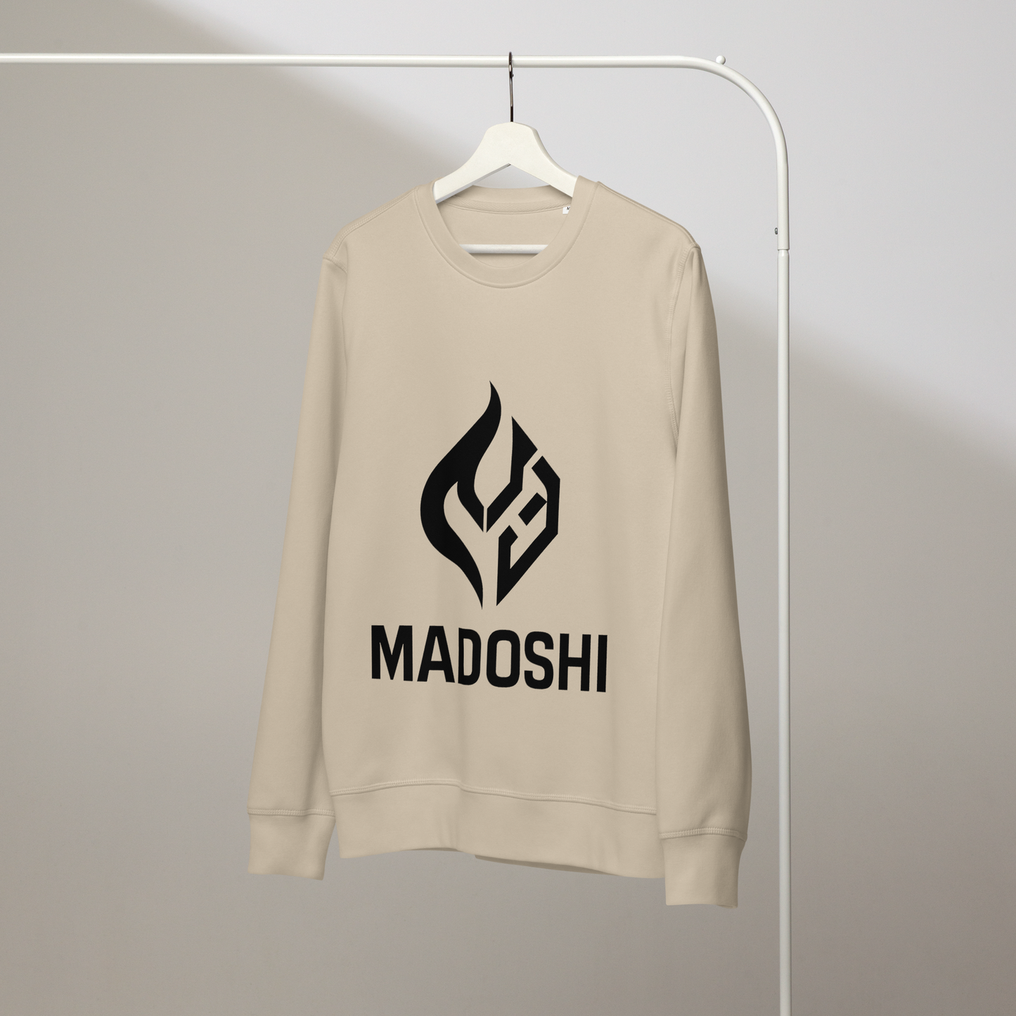 White OG Sweatshirt (Black Logo)